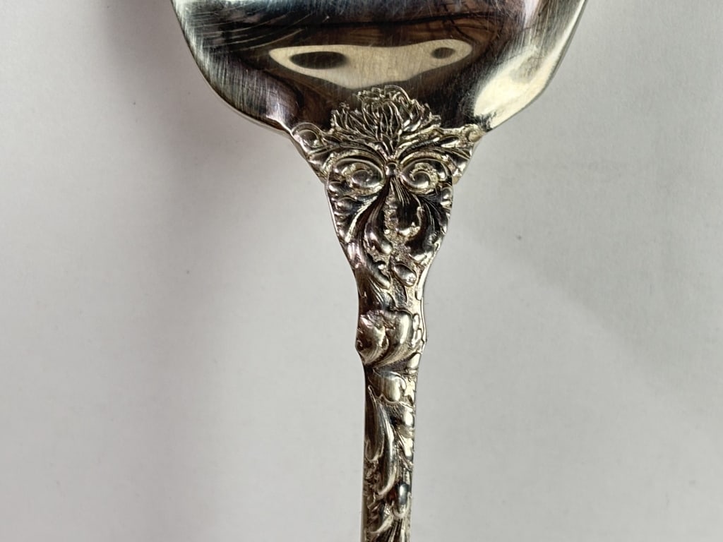 Large Gorham Silver-Plated Imperial Chrysanthemum - 2