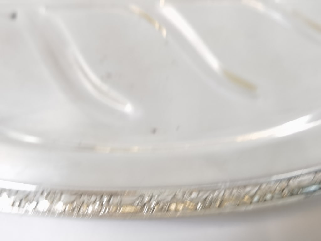 Vintage Oneida Silver Plated Regency Oval Meat Cut - 3