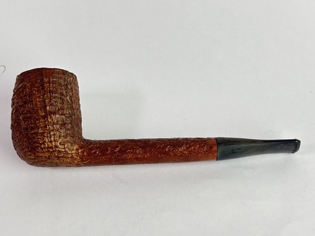 Vintage Charatan's Make Rusticated Billiard Smokin (1 of 5)
