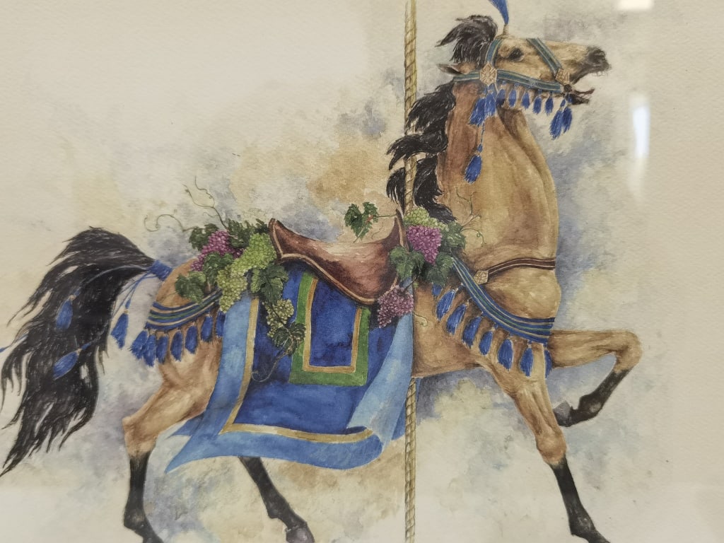 Baumgardner Carousel Horse Print - 2