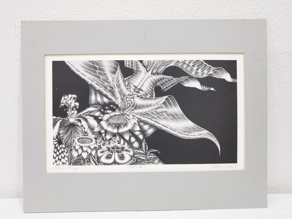 1977 Steven Kelso "Litho #1" Artist Proof (1 of 6)