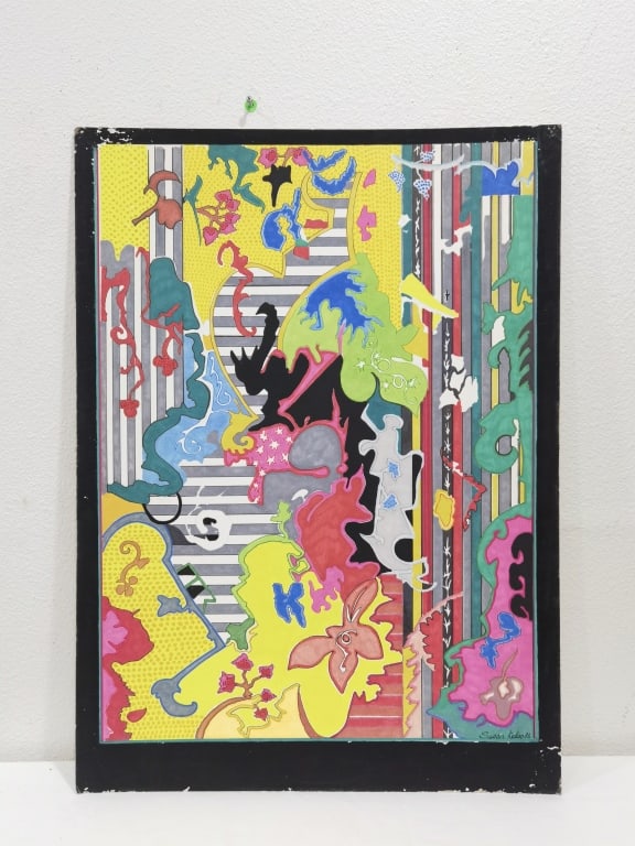 1986 Susan Kelso Watercolor Painting (1 of 4)