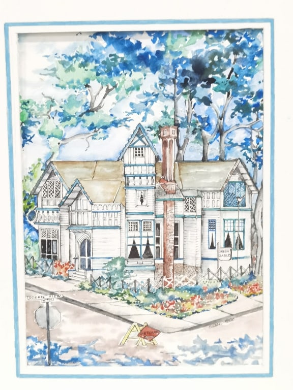Signed Susan Kelso Watercolor Painting (1 of 4)