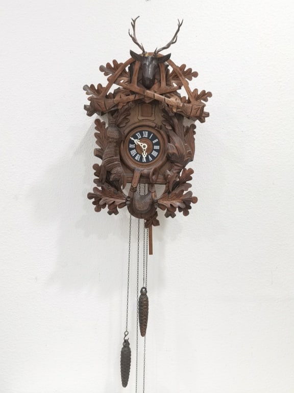 Vintage German Black Forest Cuckoo Clock (1 of 11)