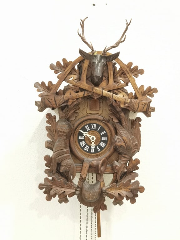 Vintage German Black Forest Cuckoo Clock - 2