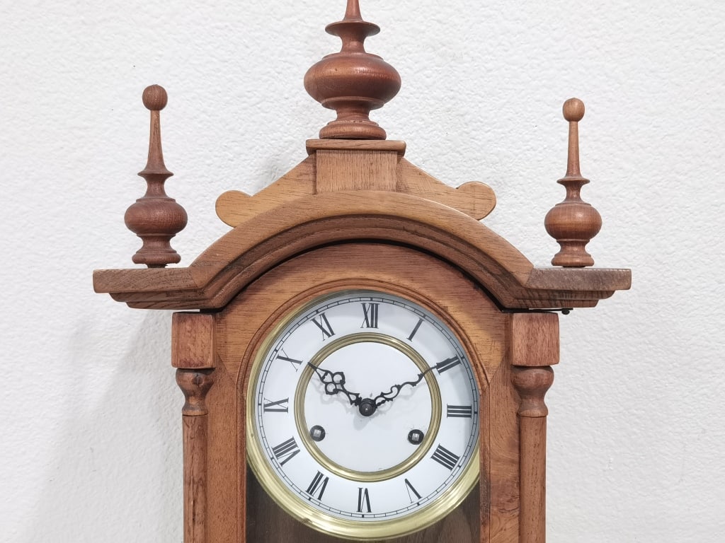 Vintage German Vienna-Style Regulator Clock - 2