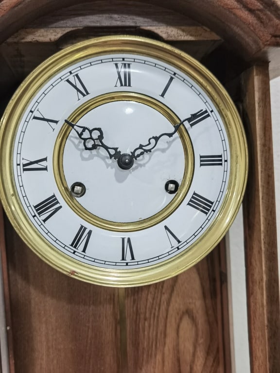 Vintage German Vienna-Style Regulator Clock - 5