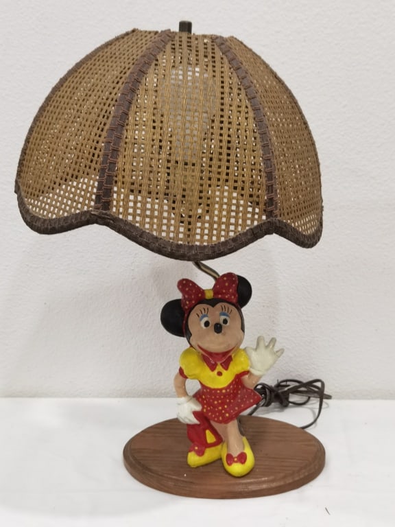 Vintage Minnie Mouse Character Desk Lamp (1 of 5)