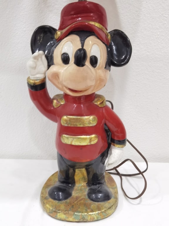 Vintage Mickey Mouse "Marching Band" Table Lamp - 2