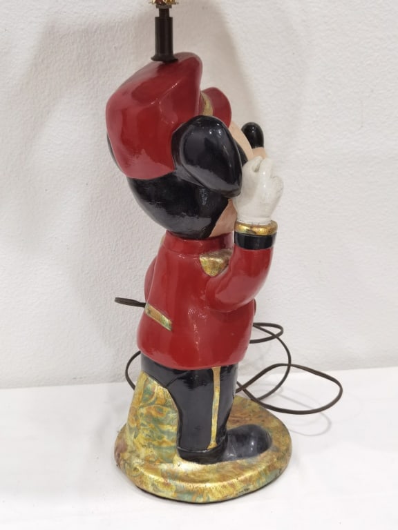 Vintage Mickey Mouse "Marching Band" Table Lamp - 4