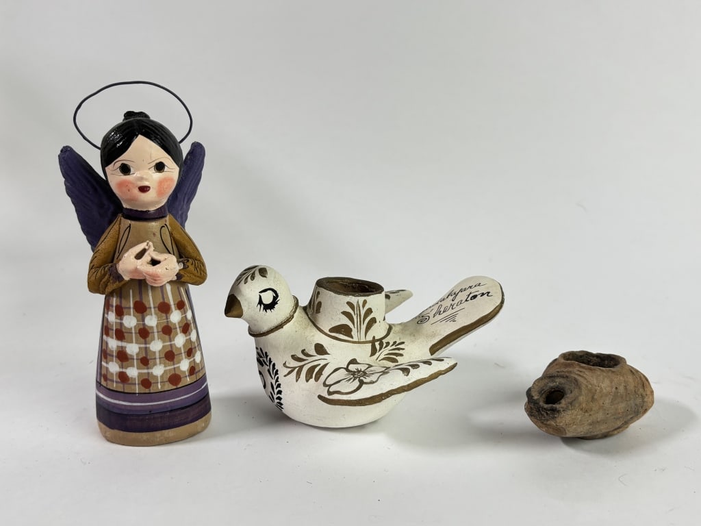 (3) Vintage Mexican Pottery Decors (1 of 3)