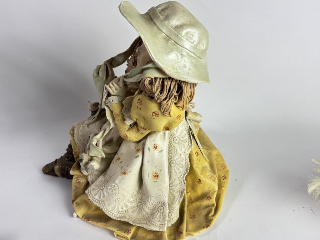 Vintage Papier Mache Doll - 4