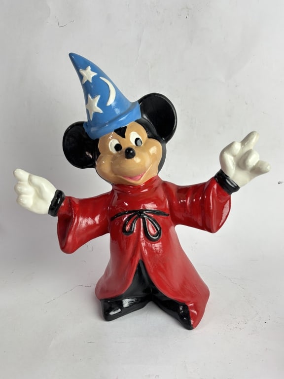 Vintage Mickey Mouse "Sorcerer's Apprentice" Figur (1 of 4)