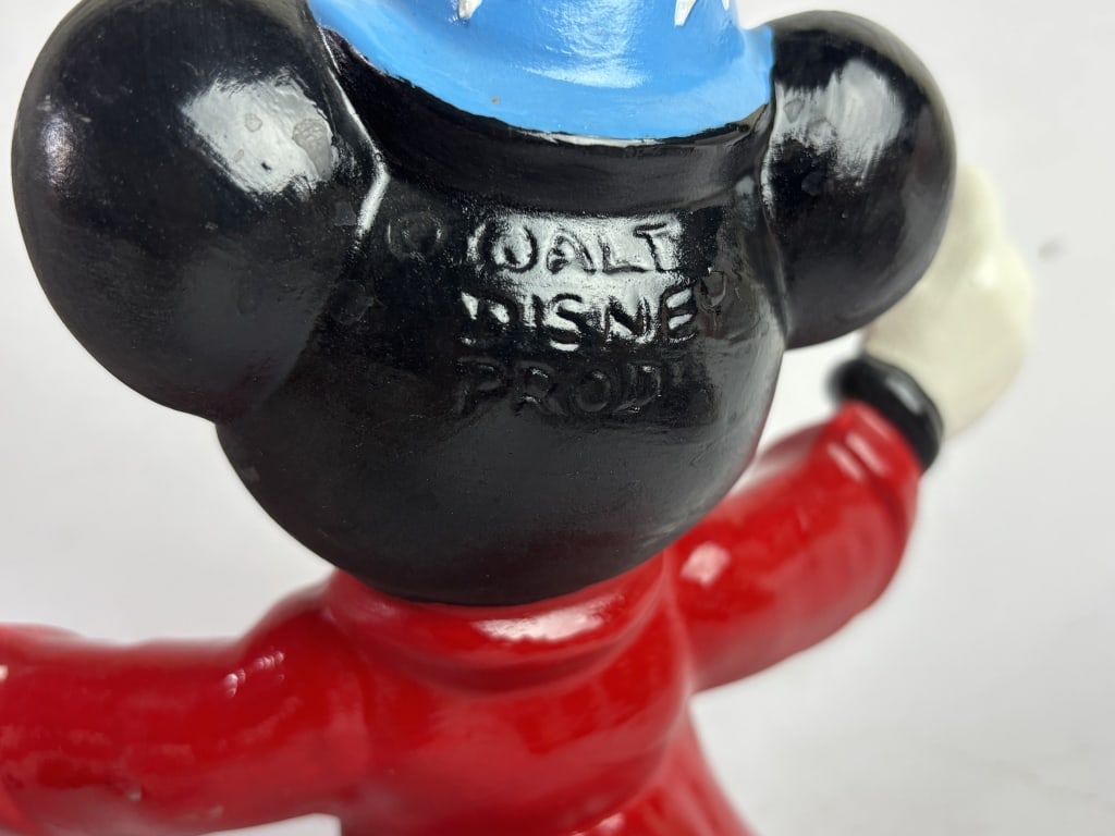Vintage Mickey Mouse "Sorcerer's Apprentice" Figur - 4