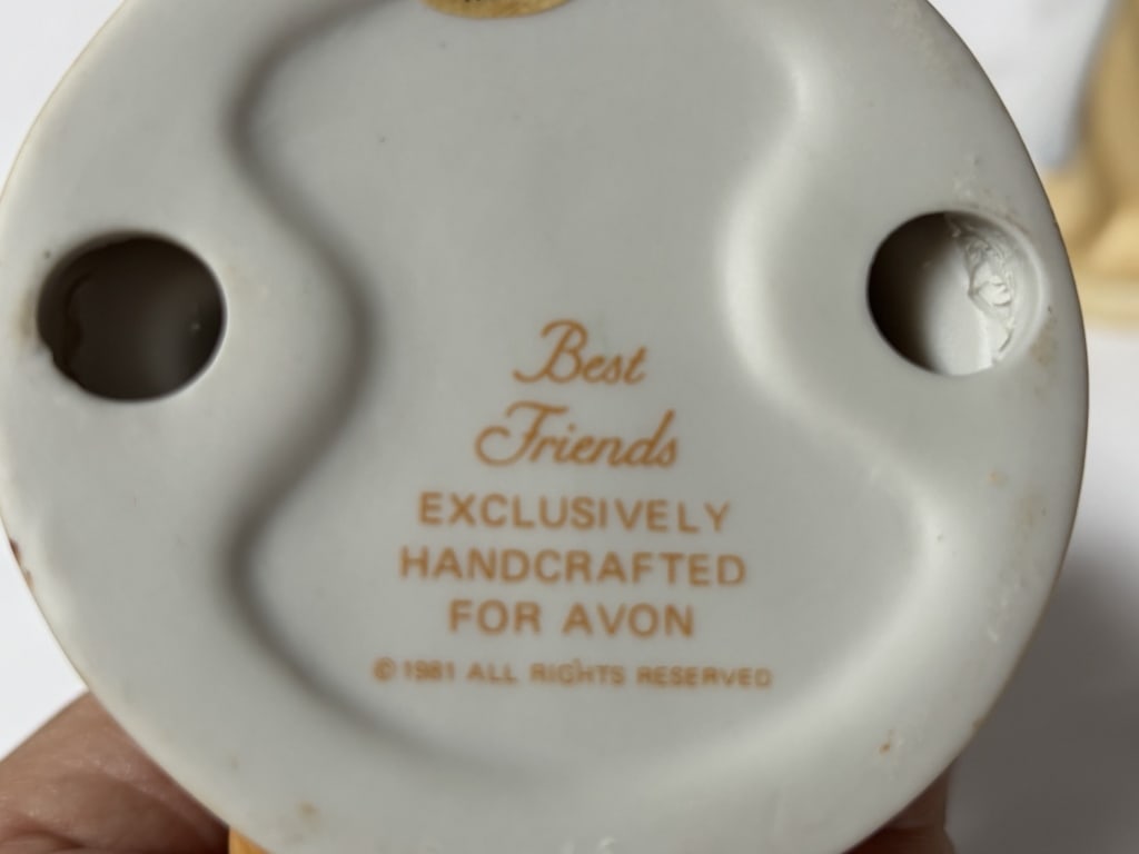 (2) Vintage Avon Porcelain Figurines - 3