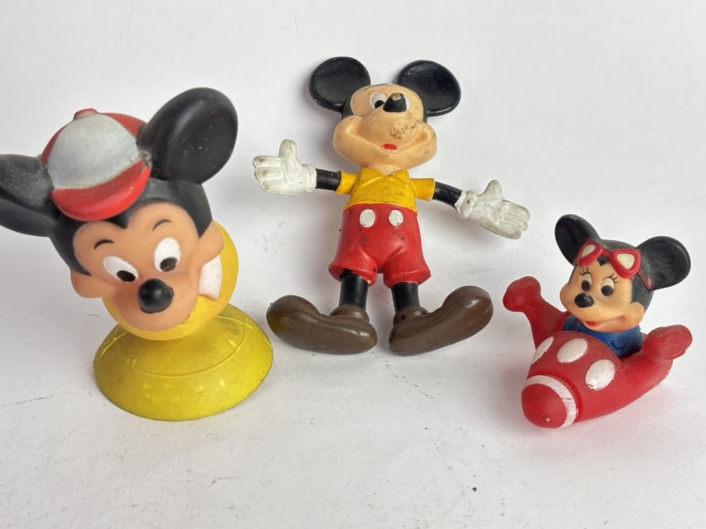 (3) Vintage Mickey & Minnie Mouse Toys (1 of 3)