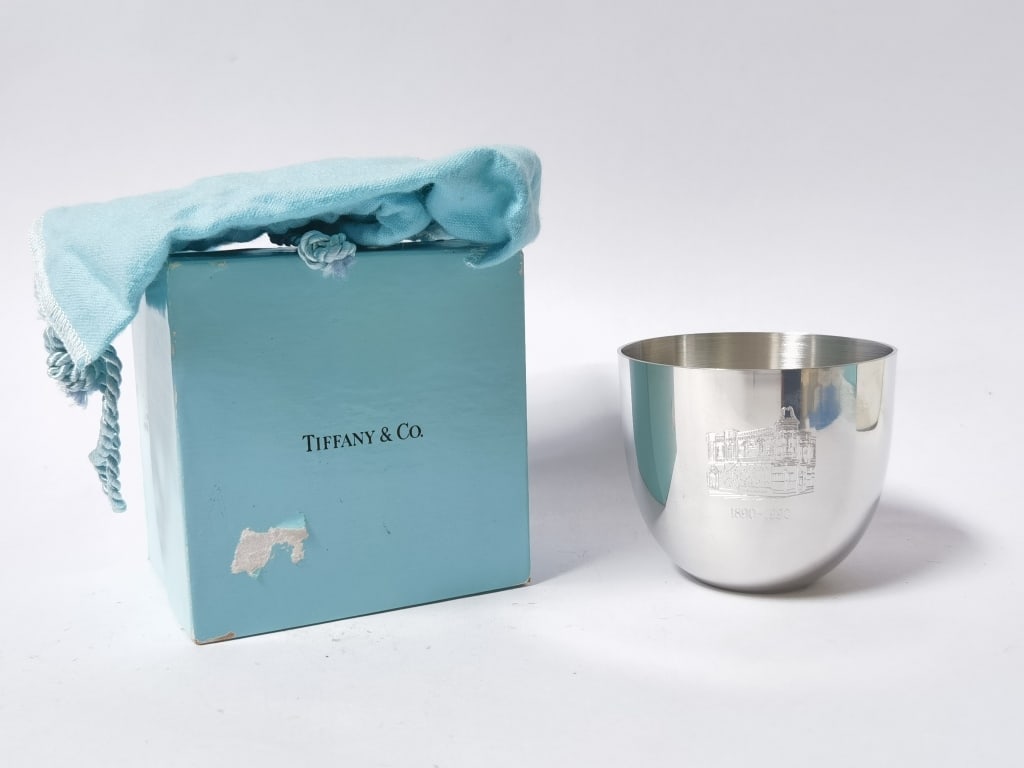 Tiffany & Co. Centennial Commemorative Pewter Cup (1 of 3)