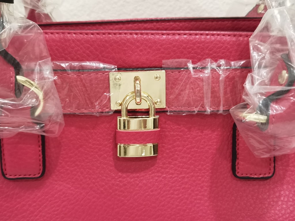 Magenta Handbag - 2