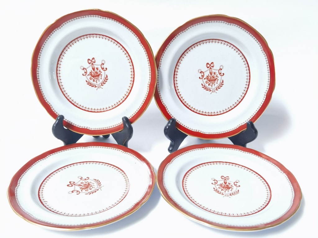 (4) Vintage Spode Newburyport Porcelain Dishes (1 of 3)