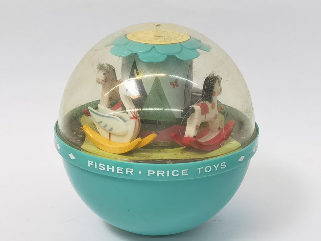 Vintage Fisher Price Roly Poly Chime Ball (1 of 5)