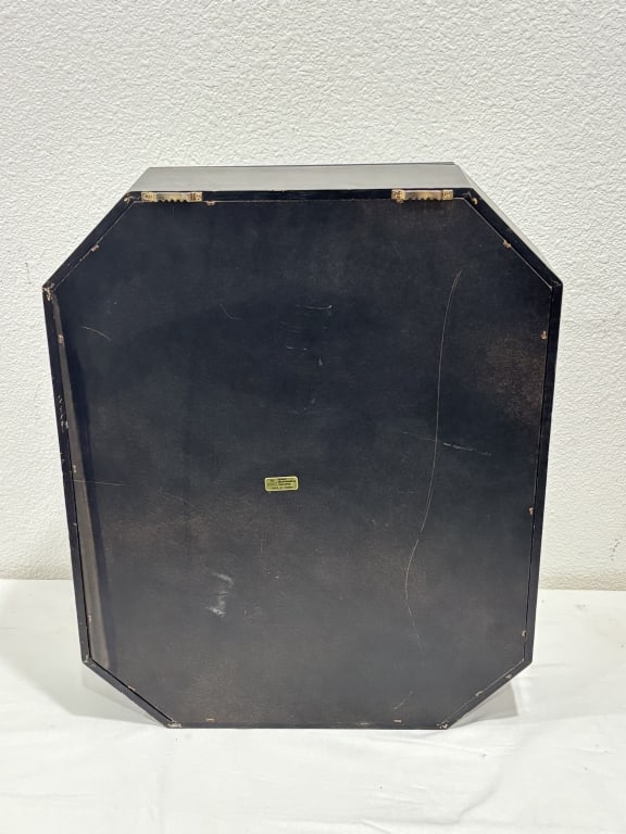 Vintage Octagonal Wall-Mounted Display Case - 6
