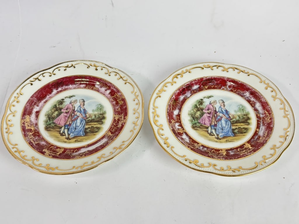 Pr. of Vintage Tirschenreuth Germany Bavarian Plat (1 of 4)
