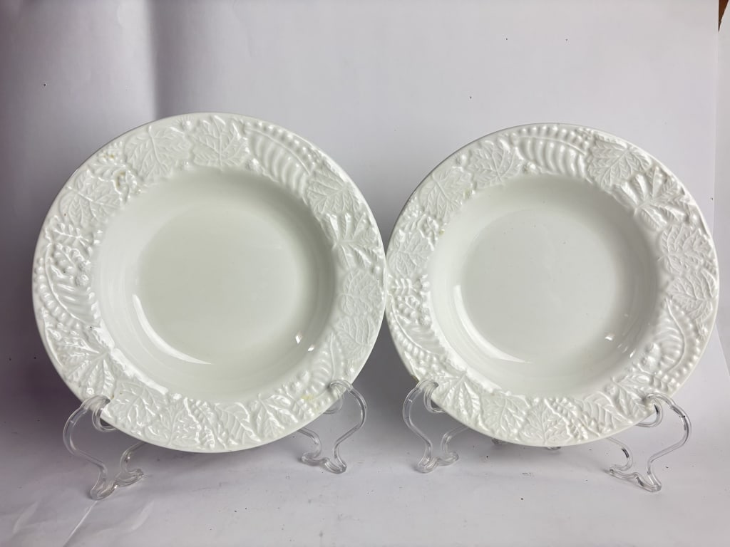Pr. of Pier1 La Primula Italian Porcelain Plates (1 of 5)