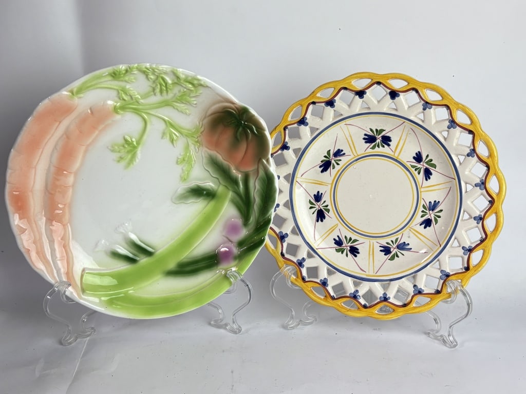 1991 Brenda Koppel and Unbranded Porcelain Plates (1 of 5)