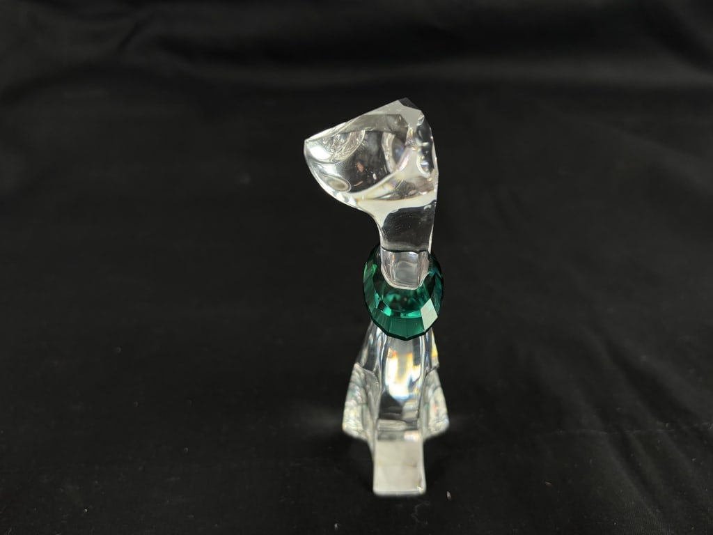 Large Swarovski Crystal Cat - 4