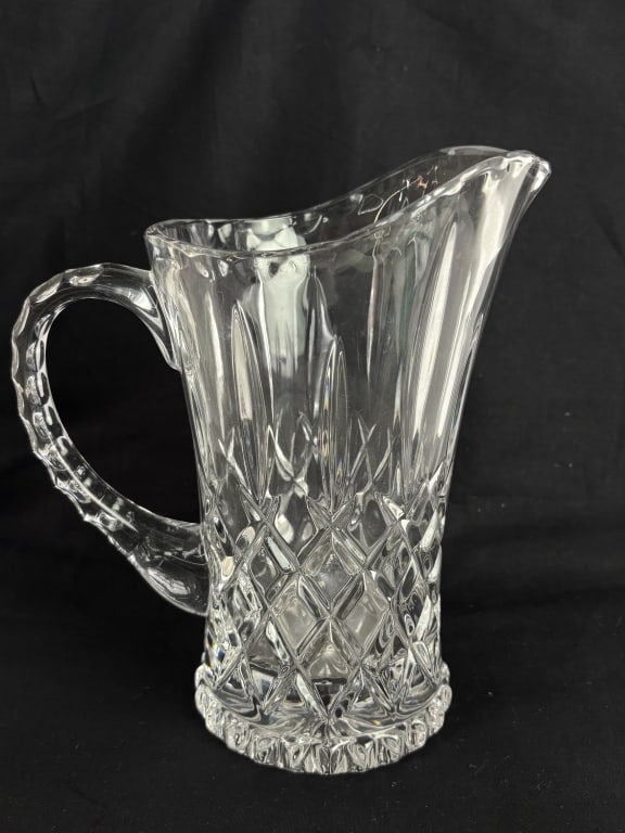 Vintage Gorham Style King Edward Crystal Pitcher (1 of 7)