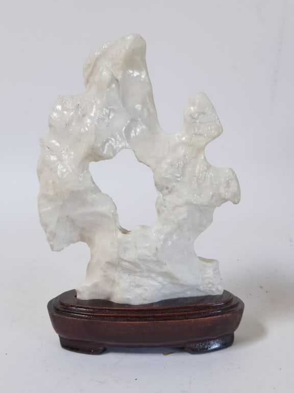 Chinese Lake Stone Table Decor: Chinese Lake Stone Table Decor, 10.5in by 7in