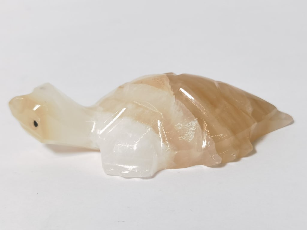 Soapstone Carved Turtle - 3