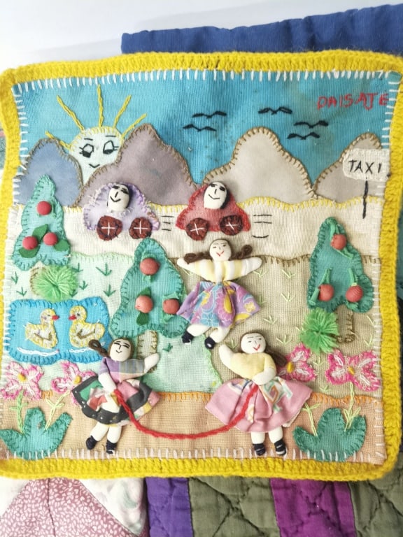 (3) Vintage Quilts - 2