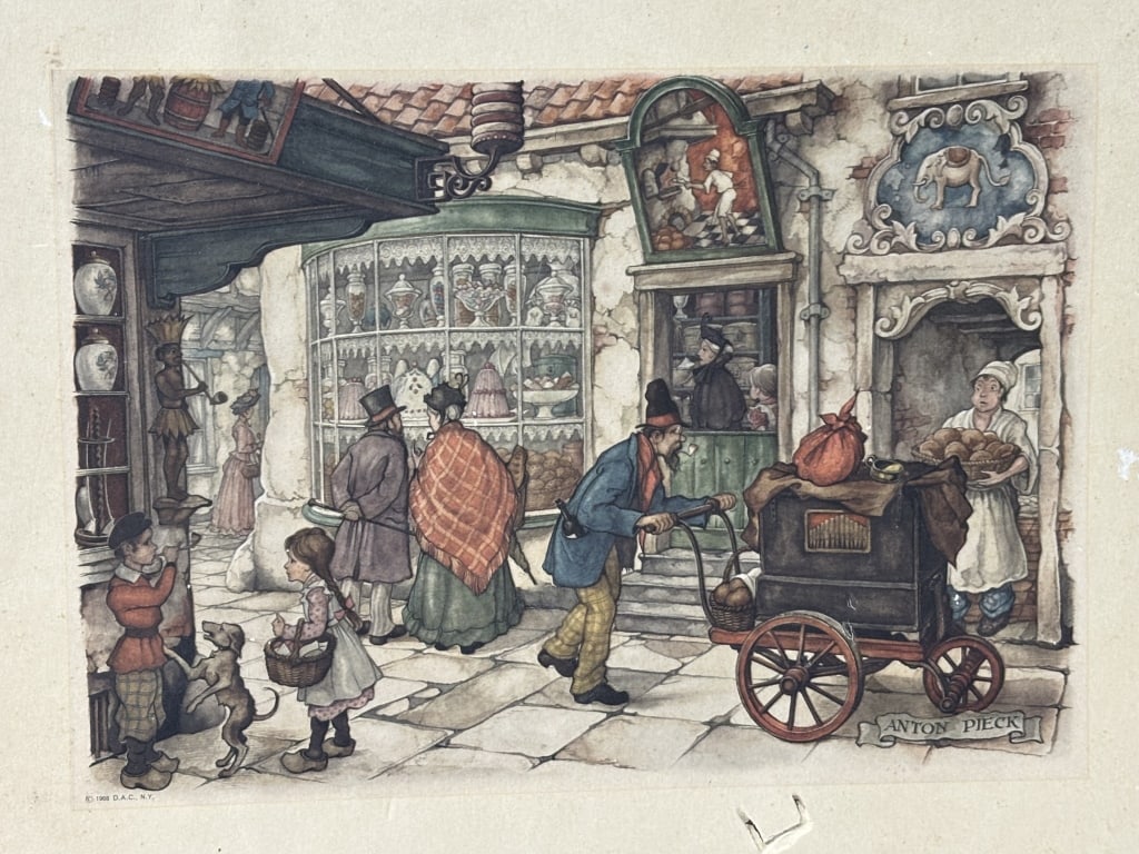1968 Donald Art Print of Anton Pieck Art (1 of 4)