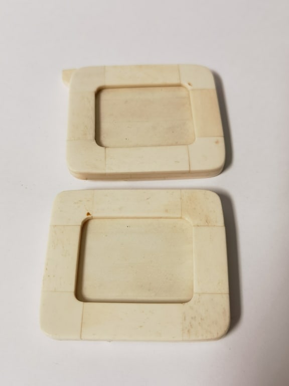 Pr. of Miniature Rectangular Bone Frames - 2