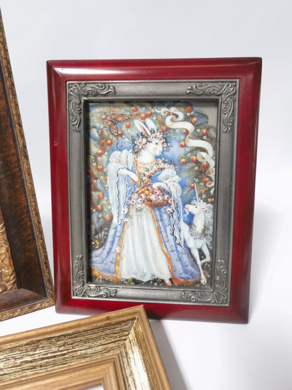 (3) Eclectic Decorator Picture Frames - 3