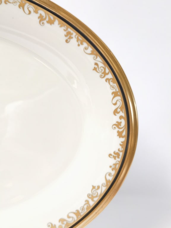 Vintage Lenox Porcelain Eclipse Oval Platter - 2