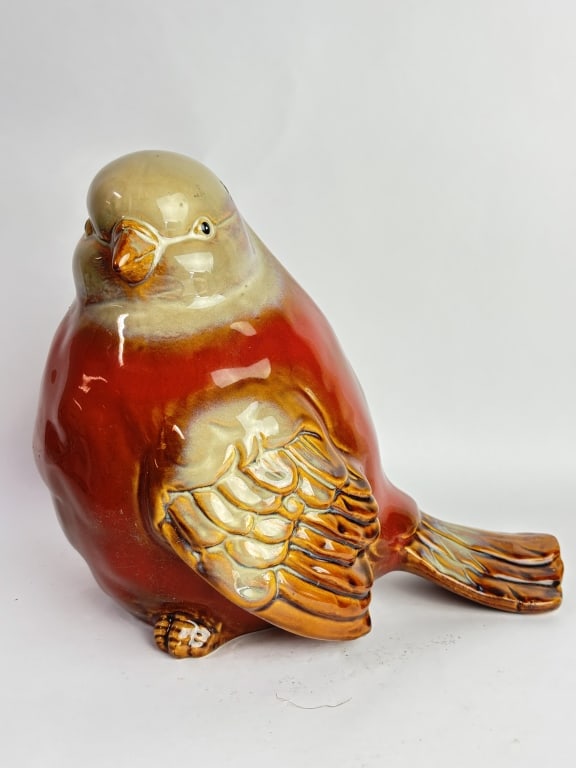 Vintage Oversized Stylized Songbird Figurine (1 of 4)