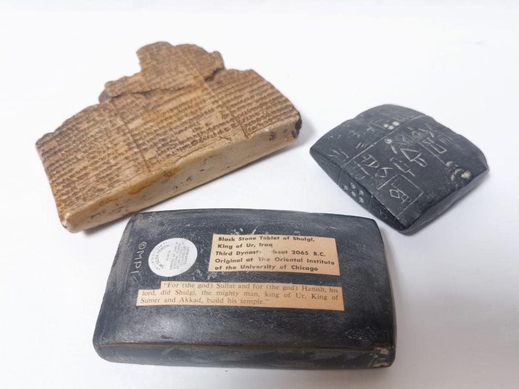 Collection of Cuneiform Script Replicas - 2