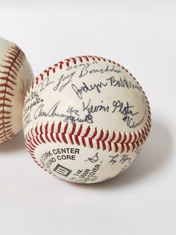 (2) Autographed Baseballs - 2