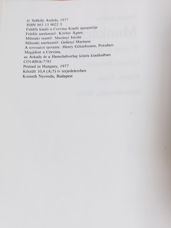 1977 Munkacsy - 3