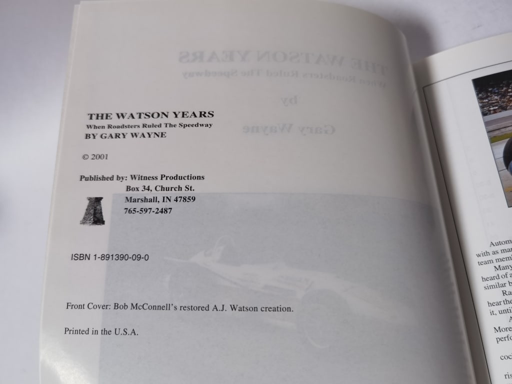 2001 The Watson Years - 2