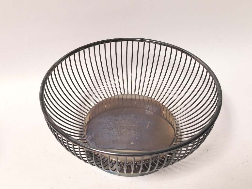 Vintage Gorham Silver Silver-Plated Wirework Fruit - 3