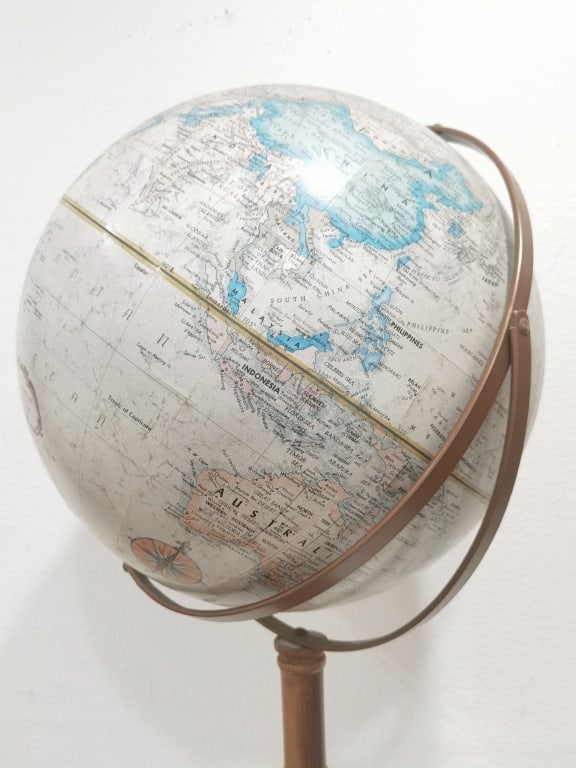 Vintage Terrestrial Floor Globe - 2