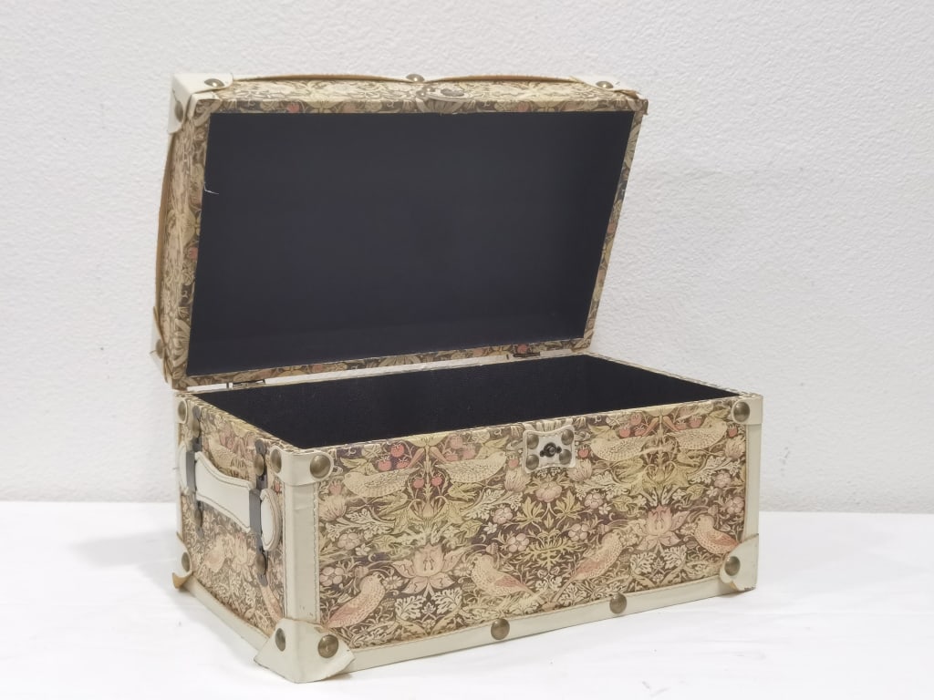 Vintage Decorative William Morris Pattern Storage - 2