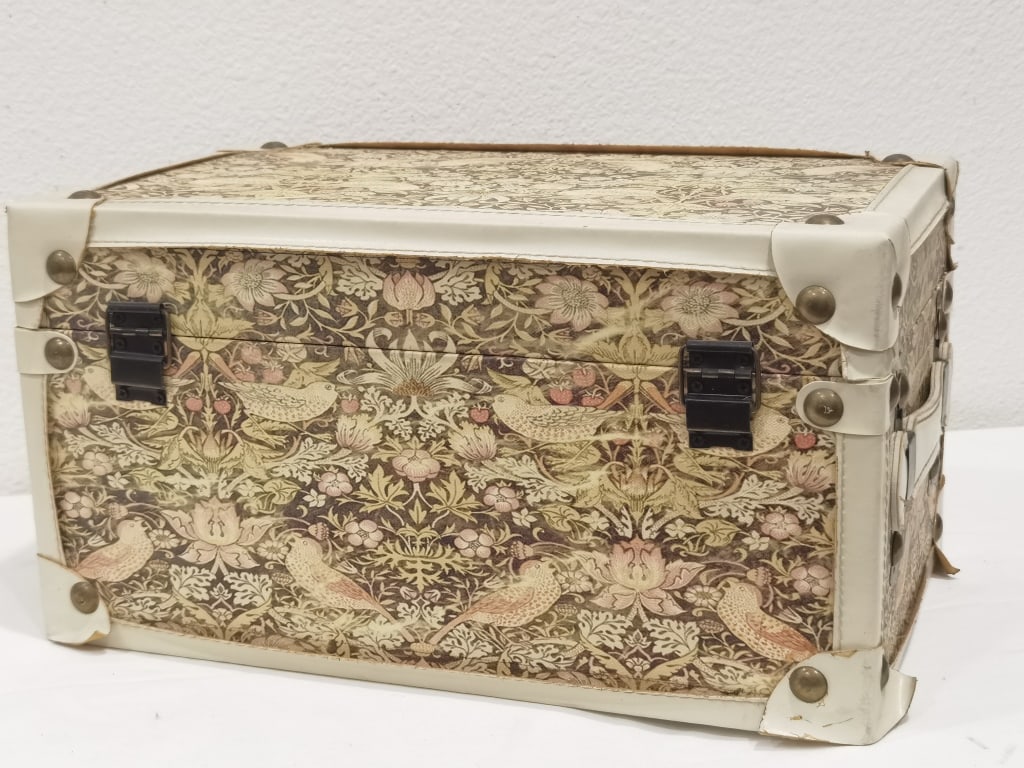 Vintage Decorative William Morris Pattern Storage - 3