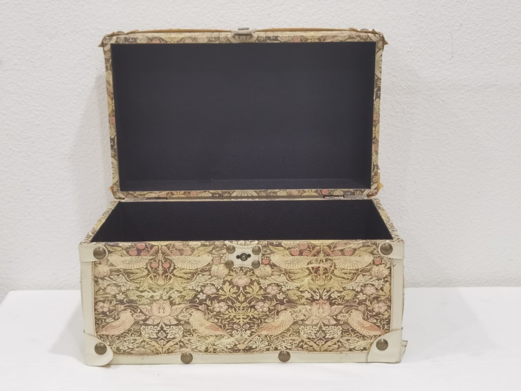 Vintage Decorative William Morris Pattern Storage - 2