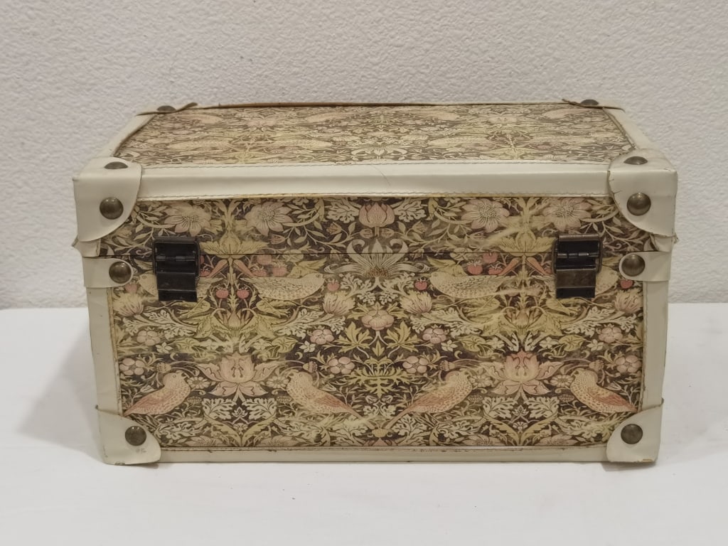 Vintage Decorative William Morris Pattern Storage - 5