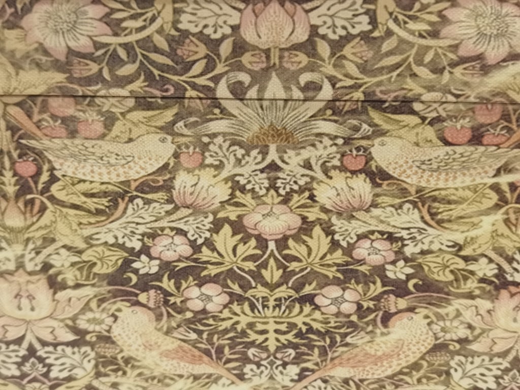 Vintage Decorative William Morris Pattern Storage - 6