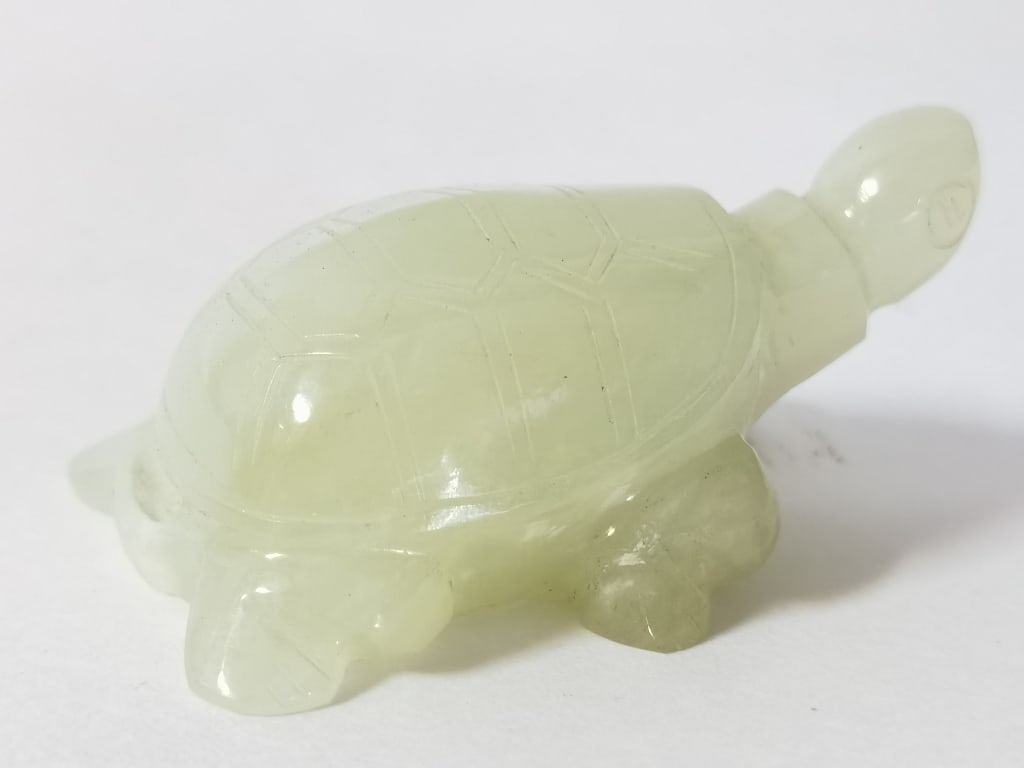 Small Jade Carved Turtle - 2